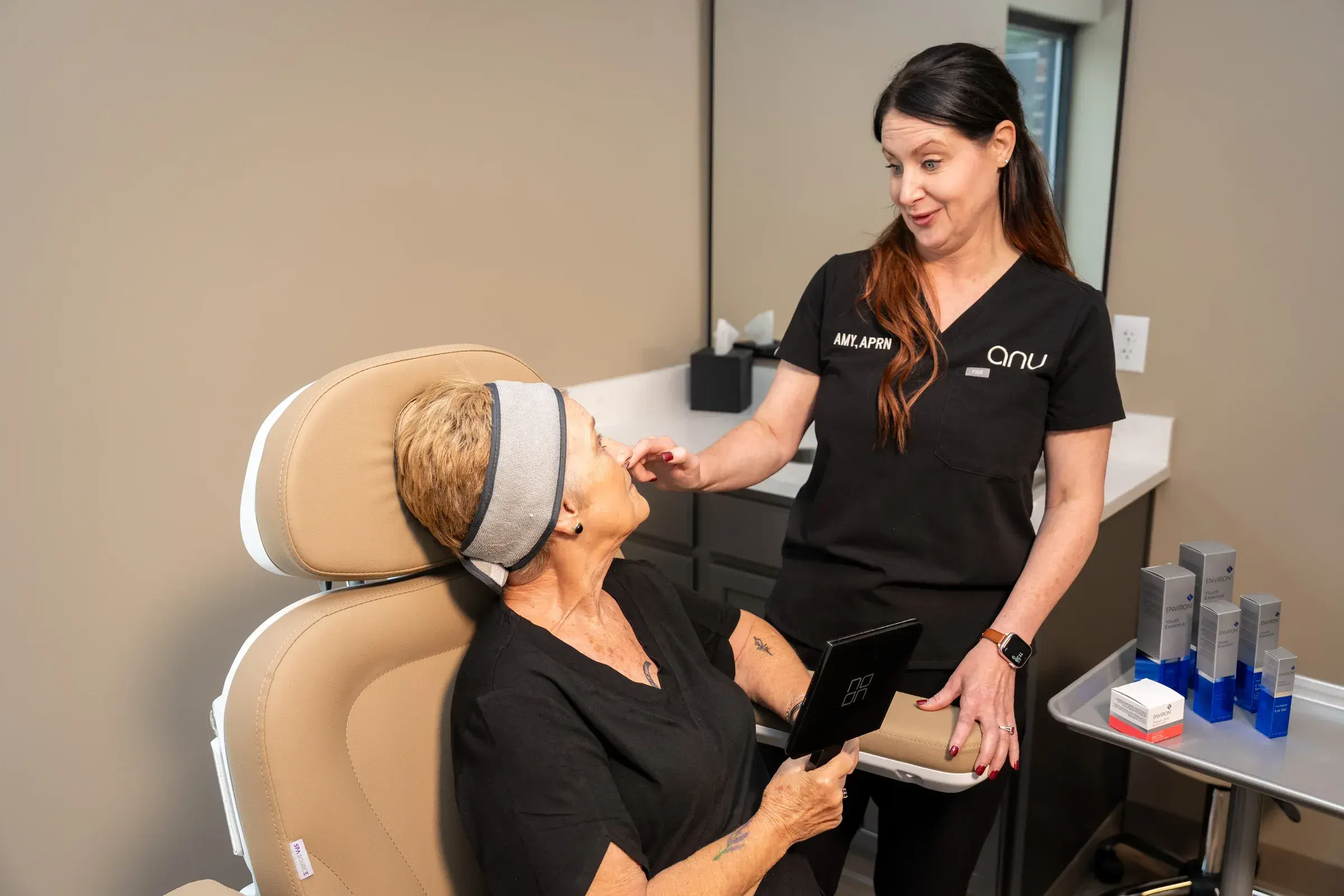 Anu Face Mind Body clinic interior Elizabethtown